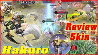 🌸Onmyoji Arena: Hakuro - Skin OPL, Quần Đùi Đi Bắn Nhau, Âm Thanh PHẬP PHẬP, Hiệu Ứng Chất