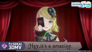 [Chinese CC subtitles] [25:00, Nataru. × Kagamine Rin】Envy Baby【Songs included in 3DMV／「World Projec