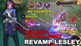 Revamp Lesley New Lethal Shot Is Meta Changer | Revamp Lesley Gameplay | MLBB
