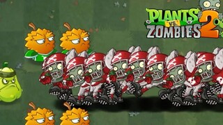 PvZ 2 Super Squash 和绿色植物 对抗1000个全明星僵尸 - 哪种植物最强？