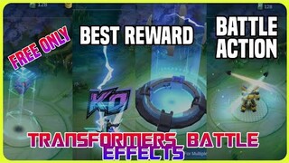 Transformers Recall Effects, Elimination & Other Rewards | Free Spawn Effect Transformers | MLBB