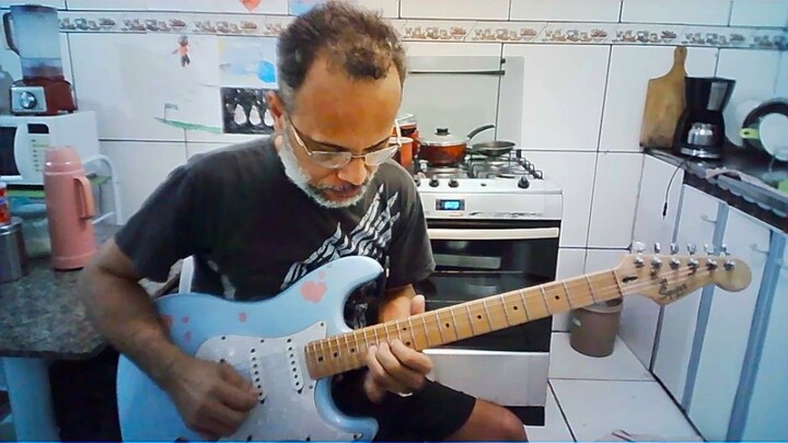 gilneyparson o poder da guitarra squier com captadores malagoli