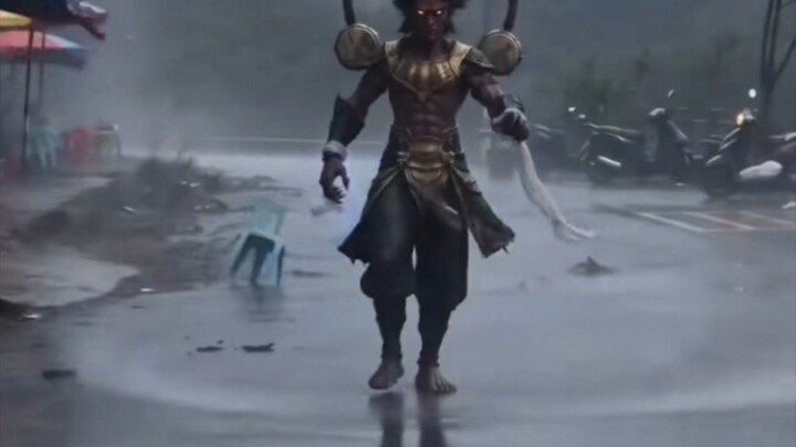 UPPERMOON from DEMON SLAYER Live action Ai👹