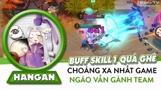 Onmyoji Arena | Hangan - Phán Quan mù, buff chiêu 1 bị động quá ghê, choáng siêu xa siêu khó chịu