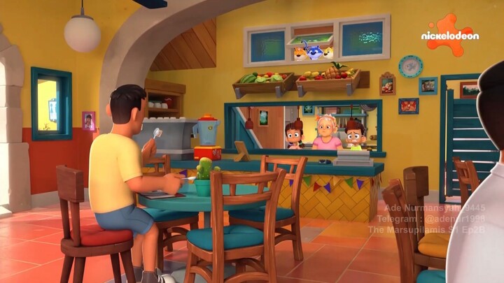 The Marsupilamis Bahasa Indonesia Season 1 Episode 2B - Ulasan Restoran