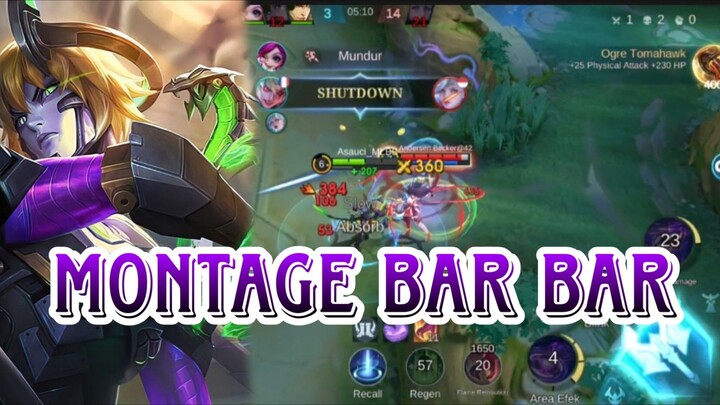 MONTAGE BAR BAR