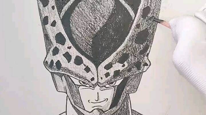 Simply draw a Cell "Dragon Ball"