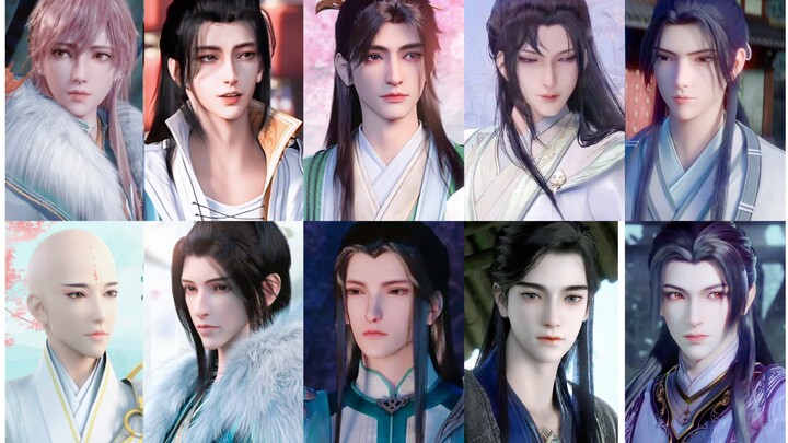 [Portraits of Chinese Comics Male Gods] It’s not the wind that moves, it’s not the flags that move, 