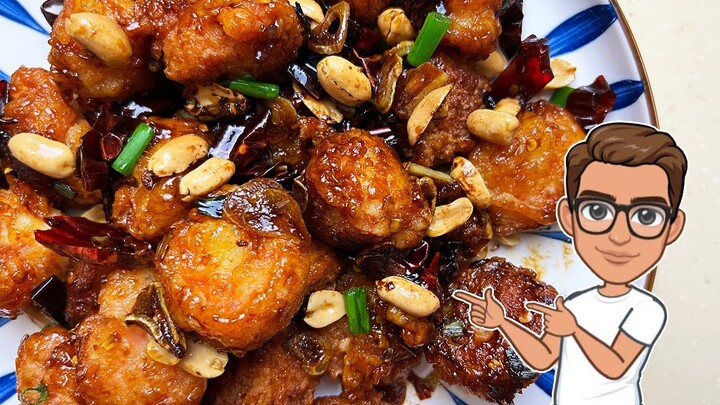 Sichuan Prawn Stir Fry Recipe | Spicy Sichuan-Style Prawns | Tasty Prawns Recipe