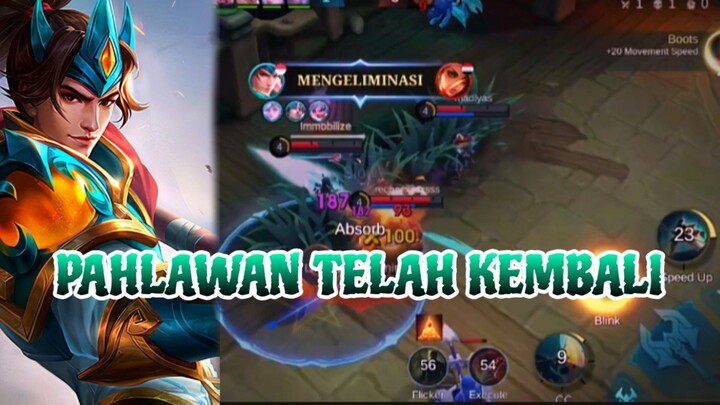 PAHLAWAN TELAH KEMBALI