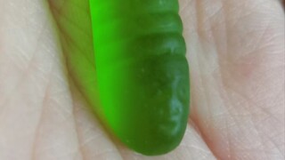 After eating it for so long, I found out it has a face...