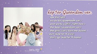 Kep1er Queendom 2 ver. playlist