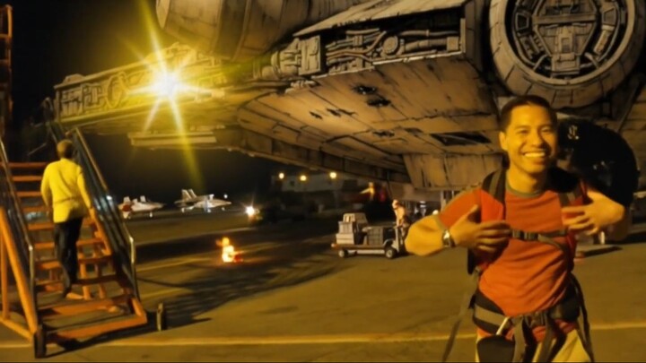 I Took the Millennium Falcon Flight Home