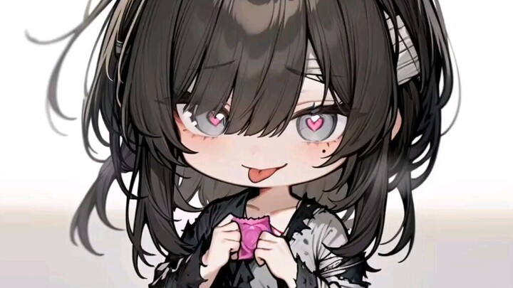 Sweetie~ Dad~ Am I cute? Time to pay the public grain tax, huh~