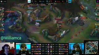 Tâm điểm trận đấu giữa CLG và C9 phần 5 #game #LOL