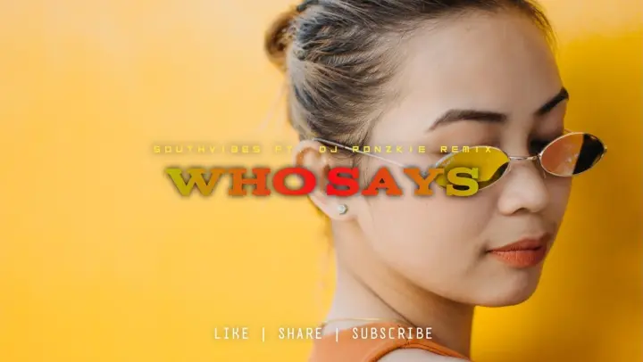 Who Says - Selena Gomez [ Moombha X Bass Remix ] Dj Ronzkie Remix