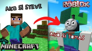 Mga fake MINECRAFT sa ROBLOX