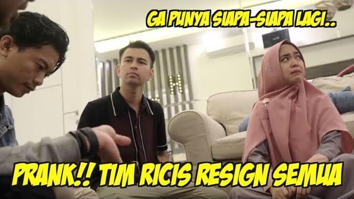 RAFFI AHMAD NGEPRANK RICIS SAMPAI NANGIS GA BERHENTI😭