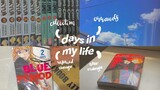 days in my life || manga unboxing, a peek on my manga collection, anime, mall errands, food 🍃