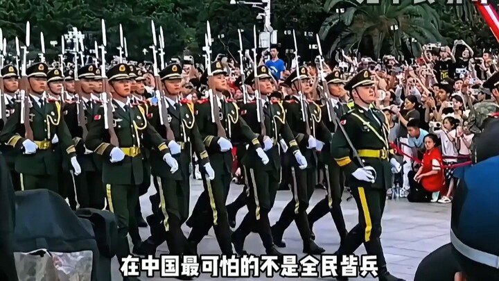 Điều đáng sợ không phải là toàn dân đều là binh sĩ ư?