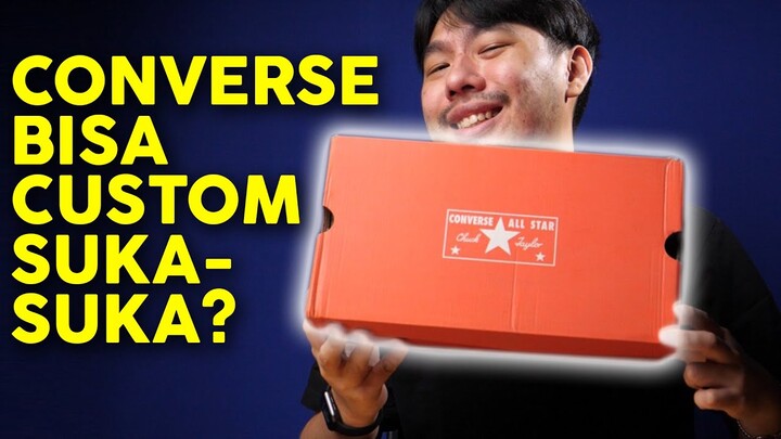 CUSTOM CONVERSE SUKA-SUKA LO DI SINI! | Converse By You Review