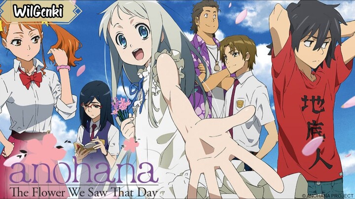 Anime anohana : the flower we saw that day