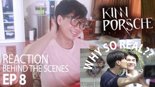 [ENGSUB]REACTION KinnPorsche BEHIND THE SCENES EP 8 | KinnPorscheGameOn (CẢM THẤY KIỂU OMG)