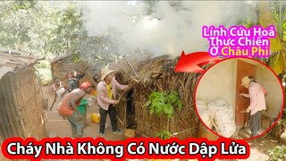 Tập 203: Khi cháy nhà ở Châu Phi||2Q VLogs cuộc sống Châu Phi
