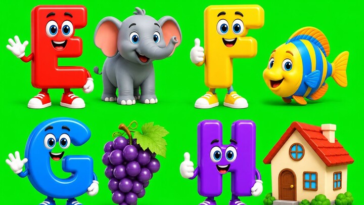 Abc alphabet cartoon video