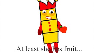 Three Numberblock wants fruit 😡🔥
