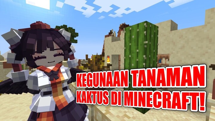 3 Kegunaan Tanaman Kaktus di Minecraft! [ Minecraft Cactus Fact Indonesia ]