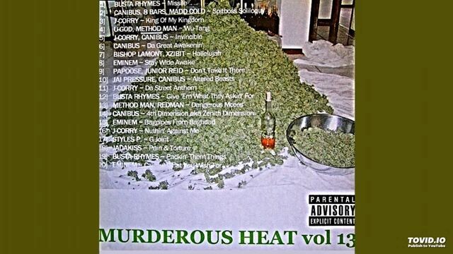 J-CORRY & CANIBUS - Murderous Heat Vol. 13 FULL MIXTAPE (2009)