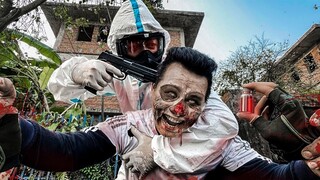 Parkour POV vs Zombie || zombie housing || Run Quit Not || 좀비를 다 죽였어요 - 무서웠어요