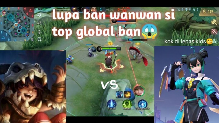 cara mengalahkan wanwan si global ban😱⁉️