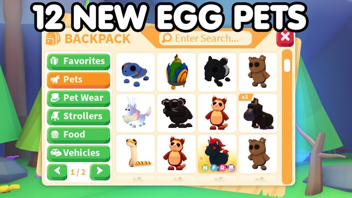 😱ALL 12 SOUTHEAST ASIA PETS RARITY!🥚NEW EGG PET VALUES! ADOPT ME ROBLOX