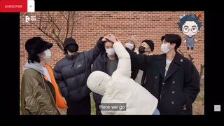 #bts members saying goodbye to #jin for his Military Enlistment #army #armybts #worldwidehandsome