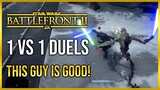 Battlefront 2 Lightsaber Duels | I Meet My Match! | Star Wars Battlefront 2 Gameplay