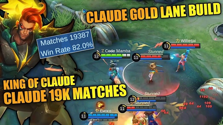 CLAUDE 19K MATCH GOLD LANE GAMEPLAY [ Top Global Claude ]