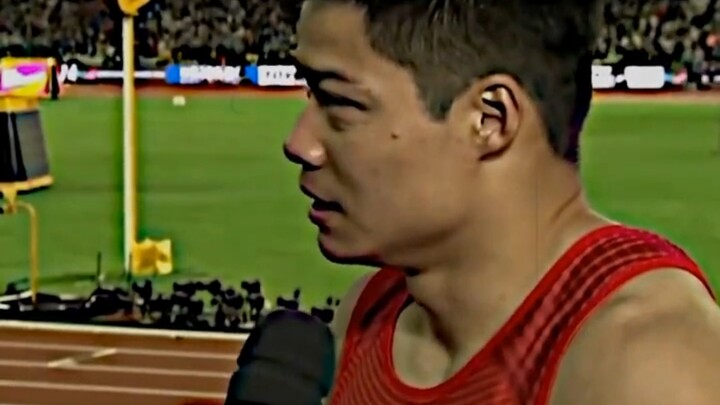 Others represent their country; Bolt represents humanity.