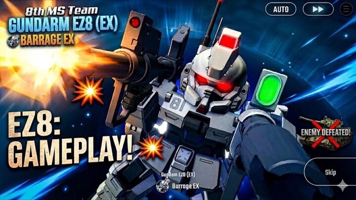 Gak Keliatan Gundam nya .. || Gundam Ground type eZ8 Gameplay
