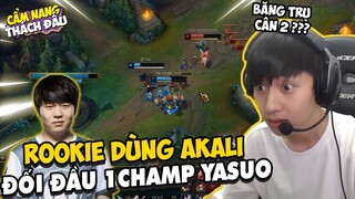 CẨM NANG THÁCH ĐẤU: CÁCH ROOKIE CẦM AKALI XỬ LÝ KÈO TRƯỚC YASUO 1 CHAMP THÁCH ĐẤU HÀN | BLV VĂN TÙNG