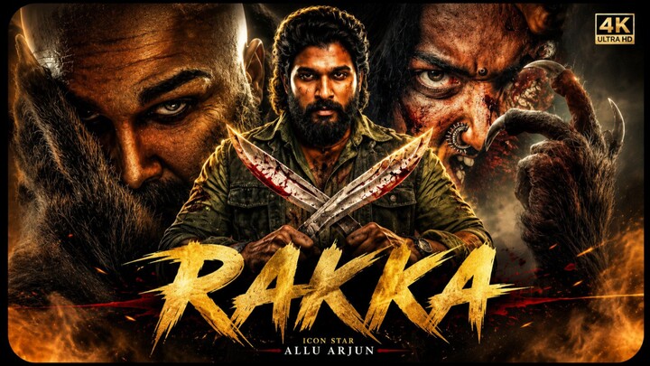 RAAKA | Full Hindi Movie | Allu Arjun, Deepika Padukone, Sreeleela | South Indian Action Movie 2026