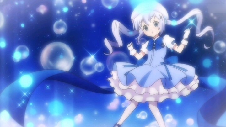Magical Girl Chino! It turns out that grandpa turned into a rabbit like this~