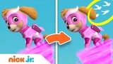 Spot the Difference Game #2 w/ the Paw Patrol Mighty Pups! | Nick Jr.