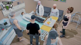 JENGUK TEMAN YANG TERTEMBAK DIKEPALA - GTA V ROLEPLAY