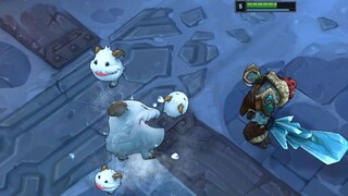 The insane up actually calculated the Poro's health using this method?!