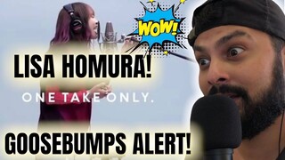 FIRST TIME HEARING TO LiSA - Homura ( 炎 ) from Demon Slayer - The First Take | REACTION!!