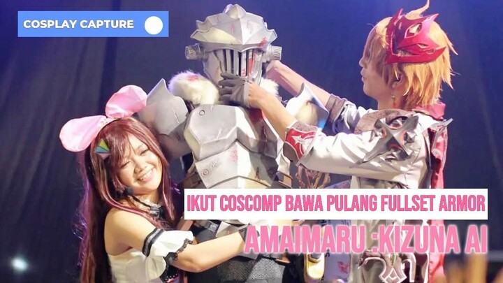 [CAPTURE] AMAIMARU COSPLAY KIZUNA AI, BISA BAWA PULANG FULLSET ARMOR!!!