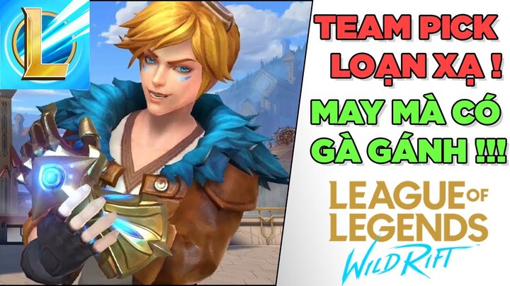 [ Tốc chiến ] Team pick loạn xà ngầu, nhưng không sao đã có Gà cầm Ezreal gánh team | Gasenpai