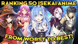 Ranking the Top 50 Best Isekai Anime From Worst to Best